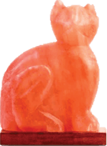 Cat Shaped Salt Lamp