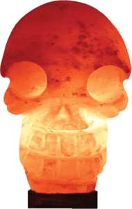 Skull Shaped Salt Lamp