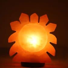 Sun Flower Shape Salt Lamp
