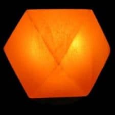 Diamond Shape Salt Lamp