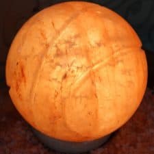 Basket Ball Shape Salt Lamp