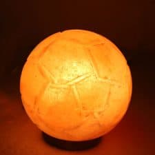 Soccer Ball Shape Salt Lamp