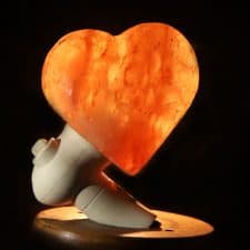 Heart Shaped Night Wall Salt Lamp