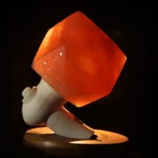 Diamond Shaped Night Wall Salt Lamp