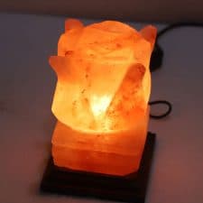 RoseBall Shape Salt Lamp