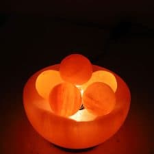 Shaped USB Salt Lamp